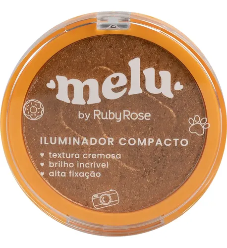 Iluminador Compacto Cor 03 Melu de Ruby Rose 12,2 g