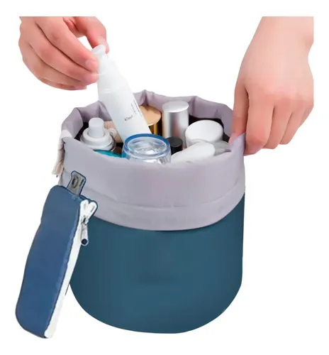 Bolso Organizador Cosméticos Baño Neceser+cartuchera Maquill