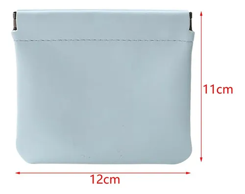 Estuche Tipo Cartera For Cosméticos De 2 Bolsillos Con Cier