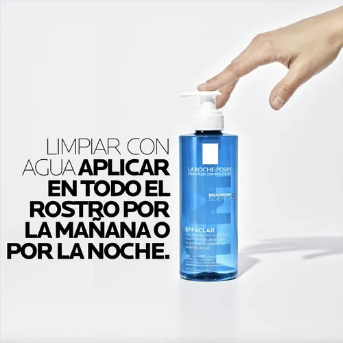 Gel Limpiador La Roche Purificante Piel Grasa Effaclar 400ml