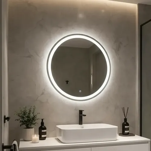 Espejo Led Redondo De 60