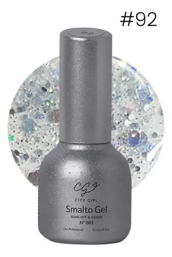 Kit X 6 Esmaltes Semipermanentes City Girl Uñas Manicura