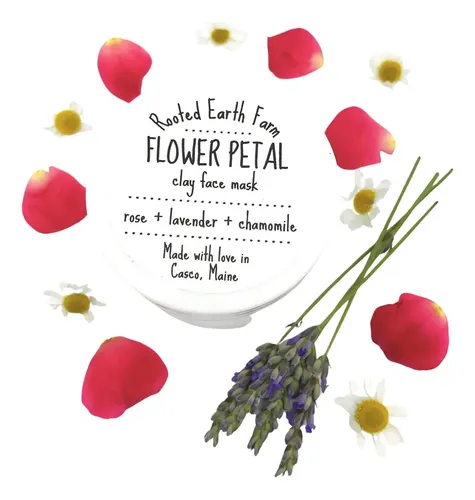 Mascarilla Facial Arcilla 6 Arcillas Con Pétalos De Flor