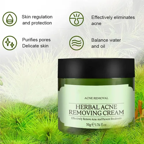 Crema Facial Para Eliminar El Acné, Ingredientes Naturales D