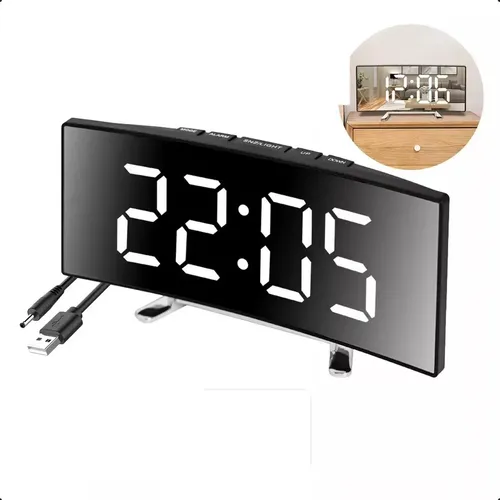 Reloj Led Digital Grande Hora, Fecha, Temperatura V. Crespo
