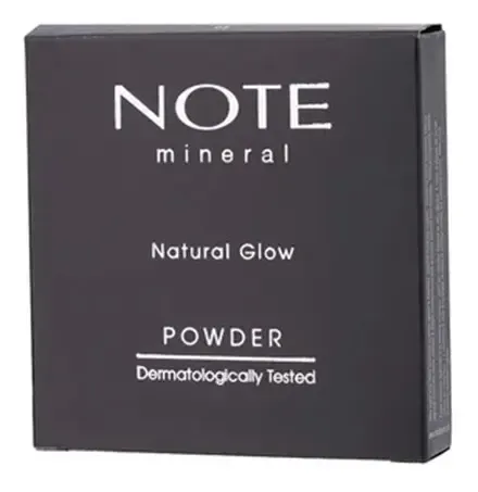 Polvo Compacto Note Mineral Natural Glow Vegano X10g