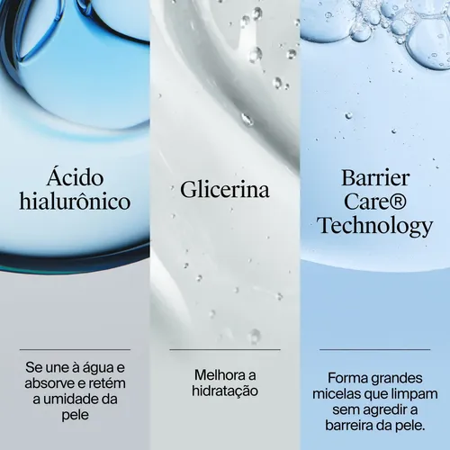 Gel limpiador hidratante Neutrogena Hydro Boost, 150 ml, para todo tipo de piel, día y noche