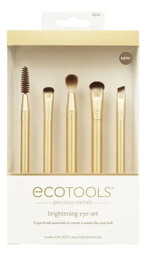 Set De Brochas De Maquillaje Ecotools Precious Metals Bright