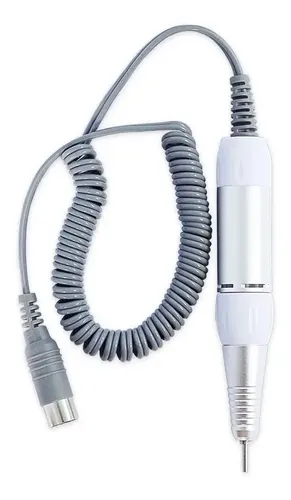 /zj Lima Eléctrica Para Uñas Tipo Bolígrafo 35000 Rpm /zj Silver And White