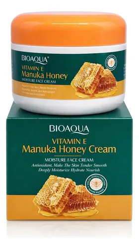 Crema Facial Bioaqua Vitamina E Y Miel De Manuka 50g
