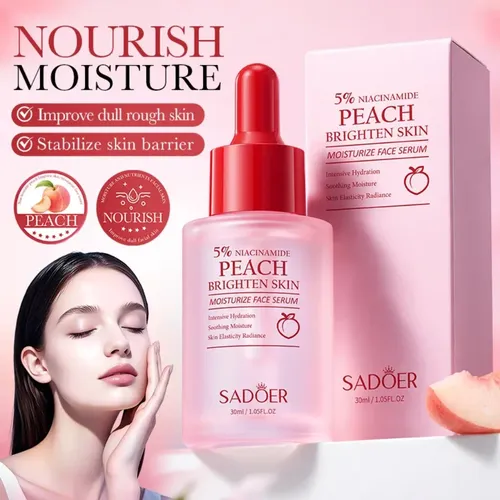 Serum Facial Niacinamida 5% Durazno Iluminador 30ml Sadoer