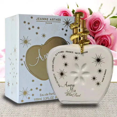 Perfume Amore Mio White Pearl Mujer Jeanne Arthes 100ml