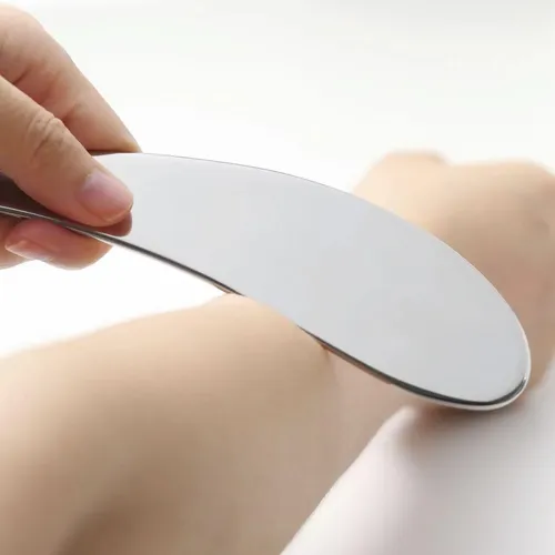 Herramienta Gua Sha De Acero Para Masajes Y Dolor Muscular