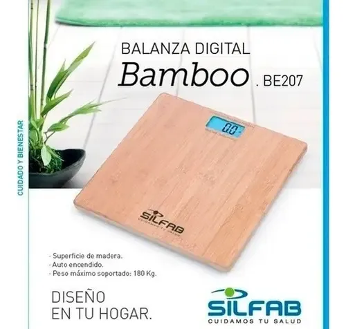 Silfab BE207 balanza digital encendido automático hasta 180 kg