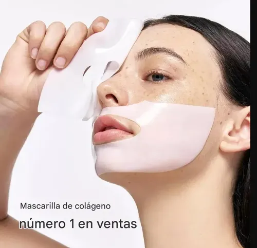 Pack X4 Mascarilla Facial Absorbe Bio Colágeno Tiktok Viral