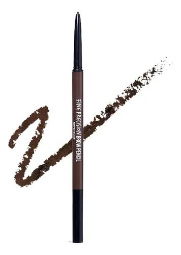 Kiss New York Lápiz Cejas Precisión Deep Dark Brown