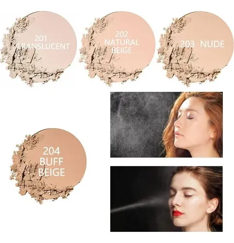 Phoera Polvos Faciales Mate 2-pack 204 Buff Beige Cobertura