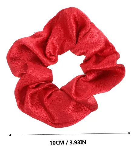 Pack 20 Scrunchies Navideños Rojos Para El Cabello
