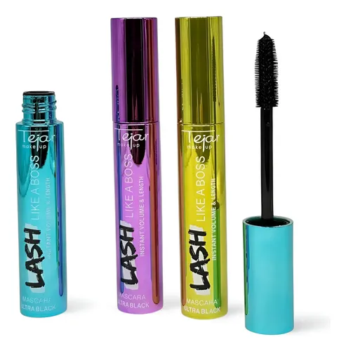 Máscara De Pestañas Lash Tejar Make Up Waterproof