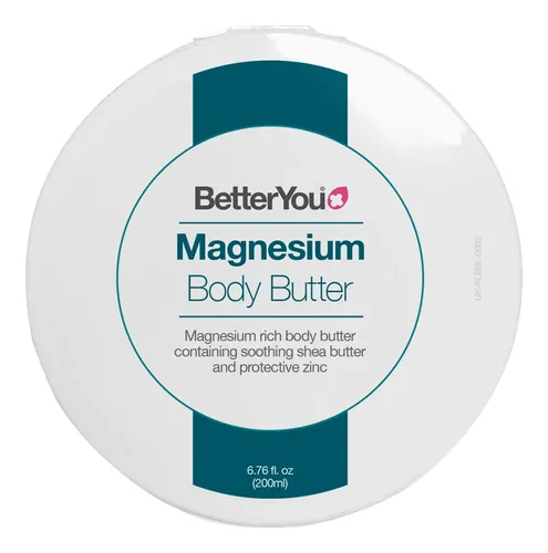Manteca Corporal Betteryou Magnesio Para Piel Seca 200 Ml Co