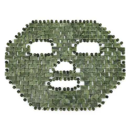 Máscara De Jade, Máscara Facial De Piedra 100% Natural Para