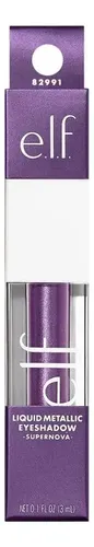 E.l.f. Liquid Metallic Eyeshadow Sombras Liquidas Metálicas Color De La Sombra Supernova