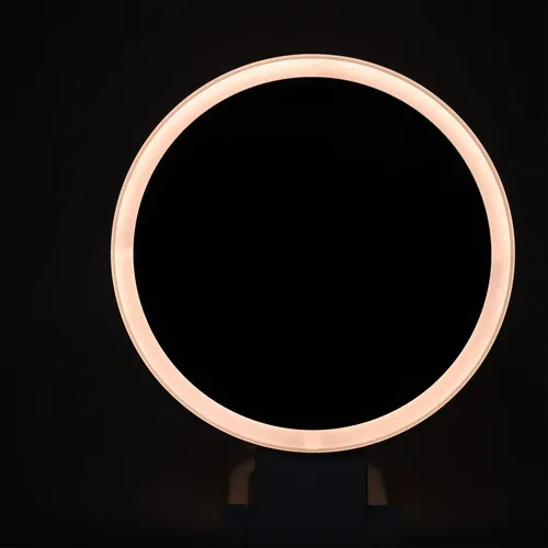 Espejo De Mano Con Aumento De Doble Cara, 1 X 5 Led Y
