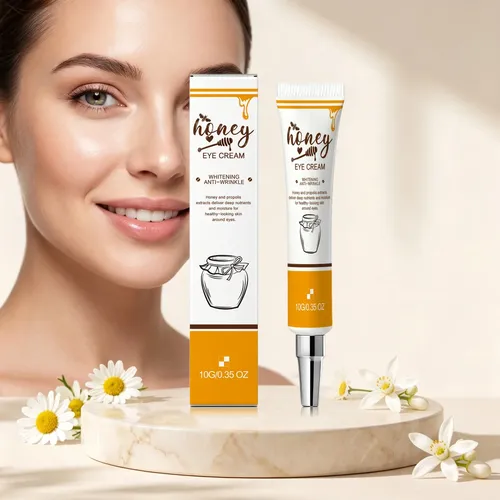 Crema Reparadora Ojos Extracto Miel Alivia Piel Cansada