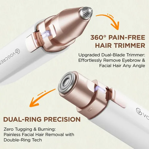 Depilador Facial 2 En 1 Vg Vogcrest Vg-103
