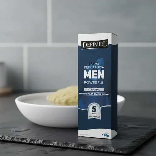 Depimiel Crema Depilatoria Men Powerful Corporal 120 G