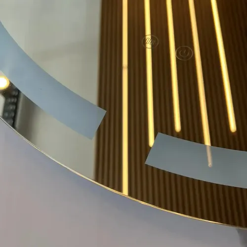 Espejo Circular LED Kora MirrorOn de 80 cm con Luz Regulable y Antiempañante para Baño