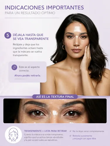 Mascarilla Facial X10 Biocolágeno Viral Antiage Piel Radiant