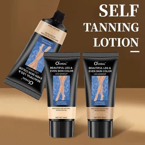 M* Loción Con Color For Piernas Efecto Bronceado Y Piel *xl