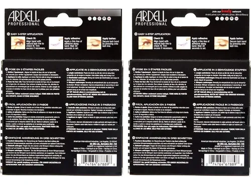 Pestañas Postizas Ardell Mega Volume 252, 4 Pares
