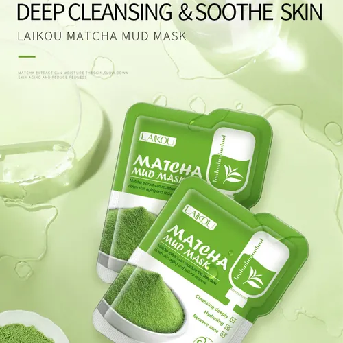 S260704 Set De Mascarillas De Arcilla Verde Matcha, 5