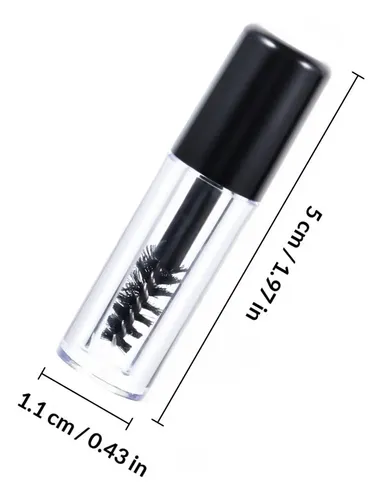 G/ Comnestbi 20 Tubos Rímel Vacíos 0.8ml Transparente /sxg