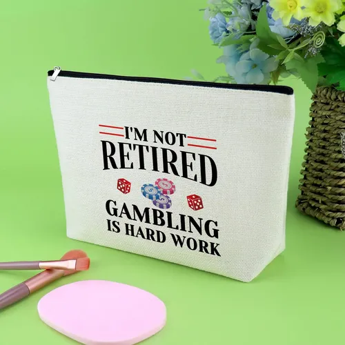 Bolsa De Maquillaje Gevody Gambler Gifts Para Mujer Amante D