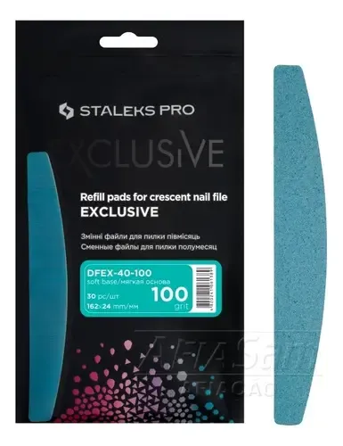 Lima Uñas Staleks 180 Grit Pack 30 Unidades