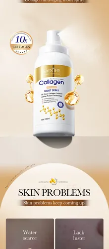 Sadoer Spray De Colágeno Facial Antiarrugas Hidratante 100ml