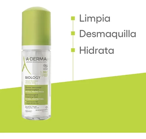 A Derma Biology Espuma Facial Limpiadora Hidraprotectora