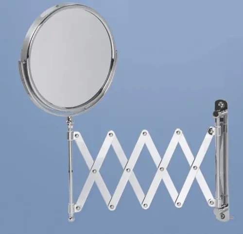 Espejo Aumento 8x Baño De Pared Fuelle Tijera Topbuy Tienda