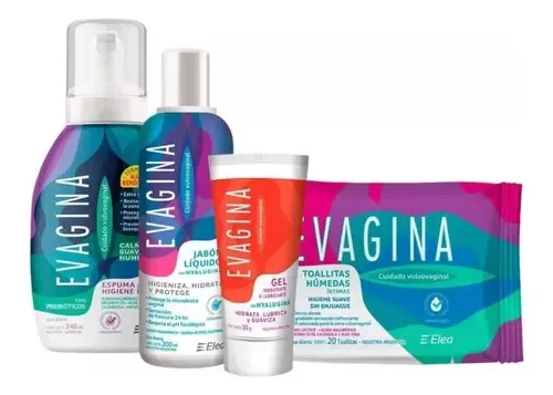 Evagina Combo Cuidado Íntimo Completo Hidratación E Higiene