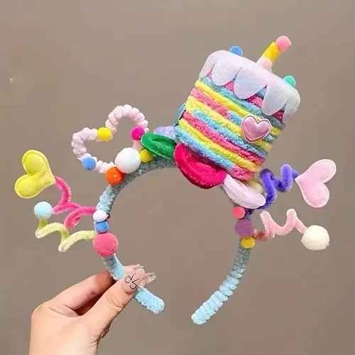 Pinza Diadema Pelo Varita Retorcida Estilo Pastel Para Mujer