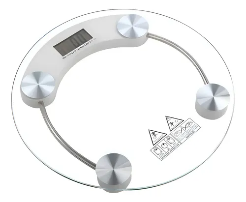 Balanza Digital Baño Peso Corporal Vidrio Personal –