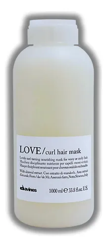 Mascarilla Capilar Davines Love Curl Nourishing 1l Para Cabe
