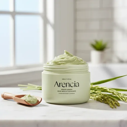 Arencia Fresh Green Rice Mochi Cleanser Limpiador 120g