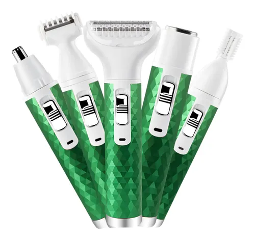Mini Depiladora Eléctrica Inalámbrica Lady Shaver 5 En 1