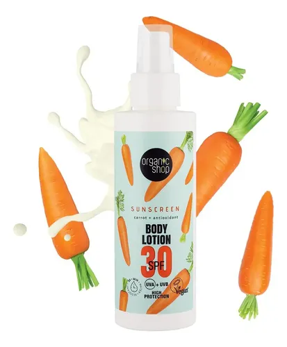 Organic Shop Protector Solar Corporal Carrot Fps30