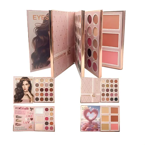 Paleta De Libros De Maquillaje, Kit De Regalo De Maquillaje