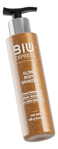 Biu Glow Body Bronzer Efecto Bronceante Crema Cuerpo 145g